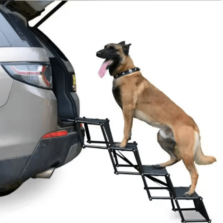 Foldable Lightweight Steel Dog Ladder Foldable Lightweight Steel Dog Ladder Petsasa petstore