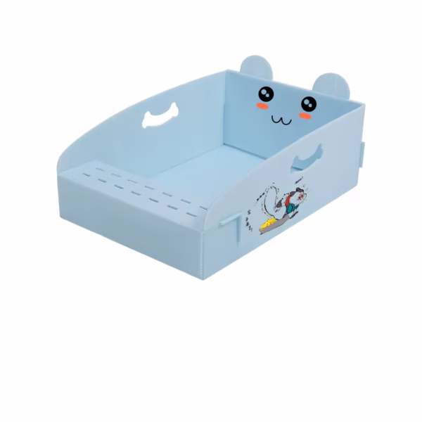 Catluna Foldable Disposable Litter Box for Cats