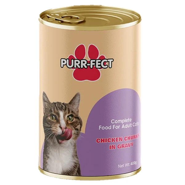 Purrfect Chicken Chunks in Gravy Wet Cat Food at Petsasa petstore